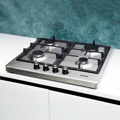 موقد غاز مسطح 4 شعلات داخلية جيباس GGH6021FST (60 x 60 سم)