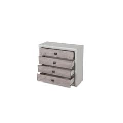 Pan Emirates Harldson Chest Of Drawers (White & Gray Oak)