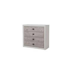 Pan Emirates Harldson Chest Of Drawers (White & Gray Oak)