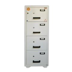 Valberg 4-Drawer Fire-Resistant Filing Cabinet, FC-4EKK