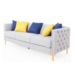 Solomon 3-Seater Fabric Sofa Danube Home