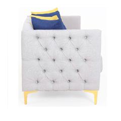 Solomon 3-Seater Fabric Sofa Danube Home