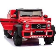 Myts 6 Wheeler Mercedes Benz G63 Electric Ride-On Car (12 V, Red)