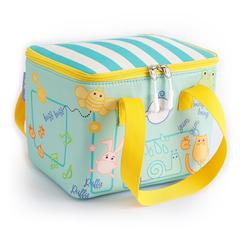 Milk&Moo Polyester Waterproof Kids Lunch Bag (23 x 16 x 16 cm)