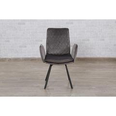 Pan Emirates Casas Fabric & Metal Dining Chair W/Armrest (61 x 47 x 92 cm)