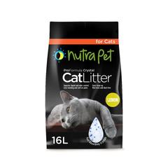 Nutra Pet Silica Gel Cat Litter (16 L, Lemon Scent)