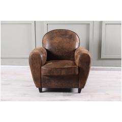 Pan Emirates Bitola Fabric & Wood Accent Chair (85 x 83 x 85 cm)