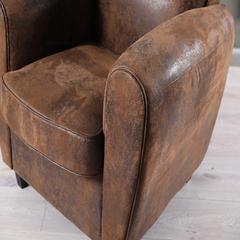 Pan Emirates Bitola Fabric & Wood Accent Chair (85 x 83 x 85 cm)