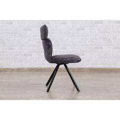 Pan Emirates Cassco Fabric & Metal Dining Chair (51 x 58 x 89 cm)