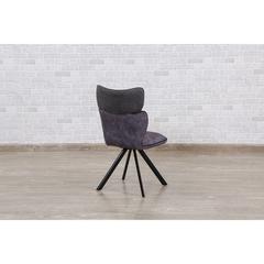 Pan Emirates Cassco Fabric & Metal Dining Chair (51 x 58 x 89 cm)