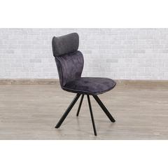 Pan Emirates Cassco Fabric & Metal Dining Chair (51 x 58 x 89 cm)
