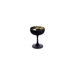 Pan Emirates Ciara Flute Glass Set (4 Pc., 190 ml, Matt Black)