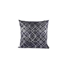 Pan Emirates Caitlin 2-Piece Foil Printed Filled Cushion Set (45 x 45 cm, Silver)