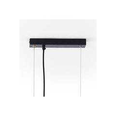 Pan Emirates Inigo 7-Light G9 Pendant Lamp (134 x 10 x 120 cm, Matt Black)