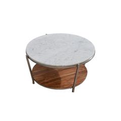 Pan Emirates Adriel Metal & Marble Coffee Table (89 x 89 x 46 cm)