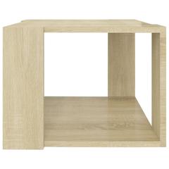 vidaXL Engineered Wood Coffee Table (40 x 40 x 30 cm, Sonoma Oak)