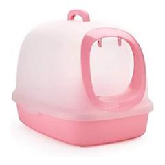 Nutra Pet Luxury Cat Litter Box (62 x 46 x 44 cm, Pink)