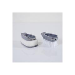 Pan Emirates Alton 2 Pcs Kitchen Brush Refill Set (Gray)