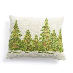 Pan Emirates Christmas Cushion W/Embellished Trees (30 x 40 cm)