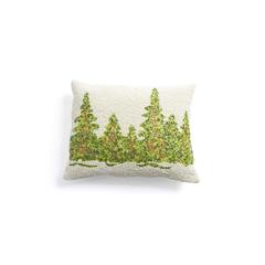 Pan Emirates Christmas Cushion W/Embellished Trees (30 x 40 cm)