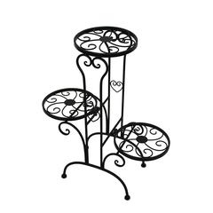 Danube Home Metal 3-Tier Plant Stand (53 x 22 x 63 cm)