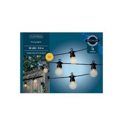 سلسلة مصابيح حفلات 20 لمبة LED لومينو كايمنج (950 سم ، كلاسيكي خافت)