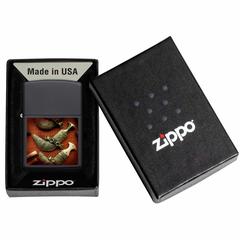 Zippo Omani Daggers Windproof Lighter, CI405081 218 (Black Matte)
