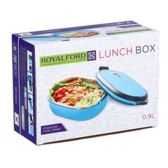 Royalford Stainless Steel Plastic Thermal Lunch Box (900 ml)