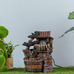 Danube Home Geomantic Polyresin Fountain (22 x 15 x 29 cm)