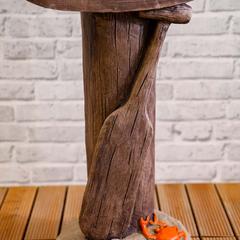 Danube Home Kaolin Clay Garden Love Birds Decor (39 x 25 x 81 cm)
