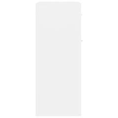 vidaXL Sideboard White 60x30x75 cm Engineered Wood