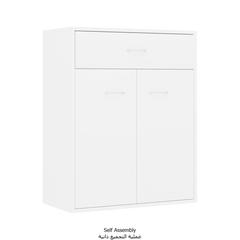 vidaXL Sideboard White 60x30x75 cm Engineered Wood