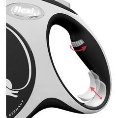 Flexi New Comfort Tape Retractable Leash For Dogs S (5 m)
