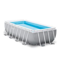 Intex Prism Frame Rectangular Pool W/Filter Pump (4 x 2 x 1 m)