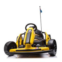 Myts Speed 7 Electric Ride-On Drifter Go Kart (24 V, Yellow)
