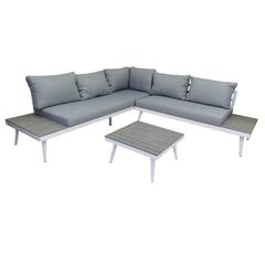 5-Seater L Shape Sofa Set W/Cushions Oasis Casual (3 Pc.)