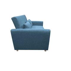 Alpha 2-Seater Fabric Sofa Bed Danube Home (Ocean Blue)