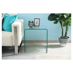 Pan Emirates Goldenlight Glass End Table (46 x 46 x 50 cm)