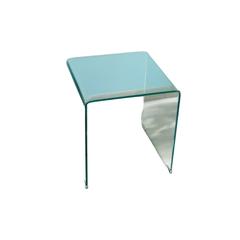 Pan Emirates Goldenlight Glass End Table (46 x 46 x 50 cm)