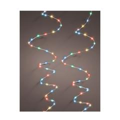 Kaemingk Lumineo Micro LED 100 Bulbs Battery Operated String Lights (495 cm, Multicolour)