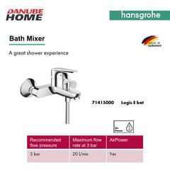 Hansgrohe Logis E Bath Mixer (18 cm)