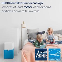 Blueair Air Purifier, Pure 221 (61 W, Large, Blue)