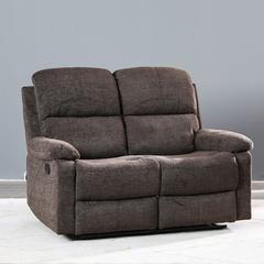 Danube Home Salvoy 2-Seater Fabric Recliner (138 x 90 x 100 cm)