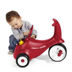 Radio Flyer Scoot 2 Pedal Kids Tricycle