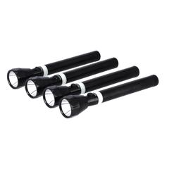 Geepas Rechargeable LED Flashlight Set, GFL4601 (4 Pc.)