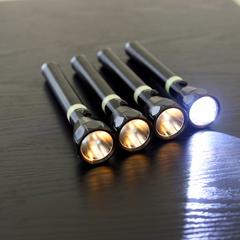 Geepas Rechargeable LED Flashlight Set, GFL4601 (4 Pc.)