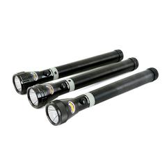 Geepas Rechargeable LED Flashlight Set, GFL4622 (3 Pc.)