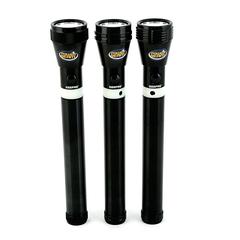 Geepas Rechargeable LED Flashlight Set, GFL4622 (3 Pc.)
