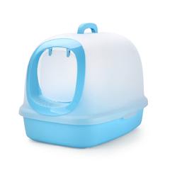 Nutra Pet Luxury Cat Litter Box (62 x 46 x 44 cm, Blue)