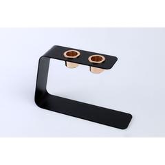 Pan Emirates Amy Metal Taper Candle Holder (21 x 5 x 14 cm)